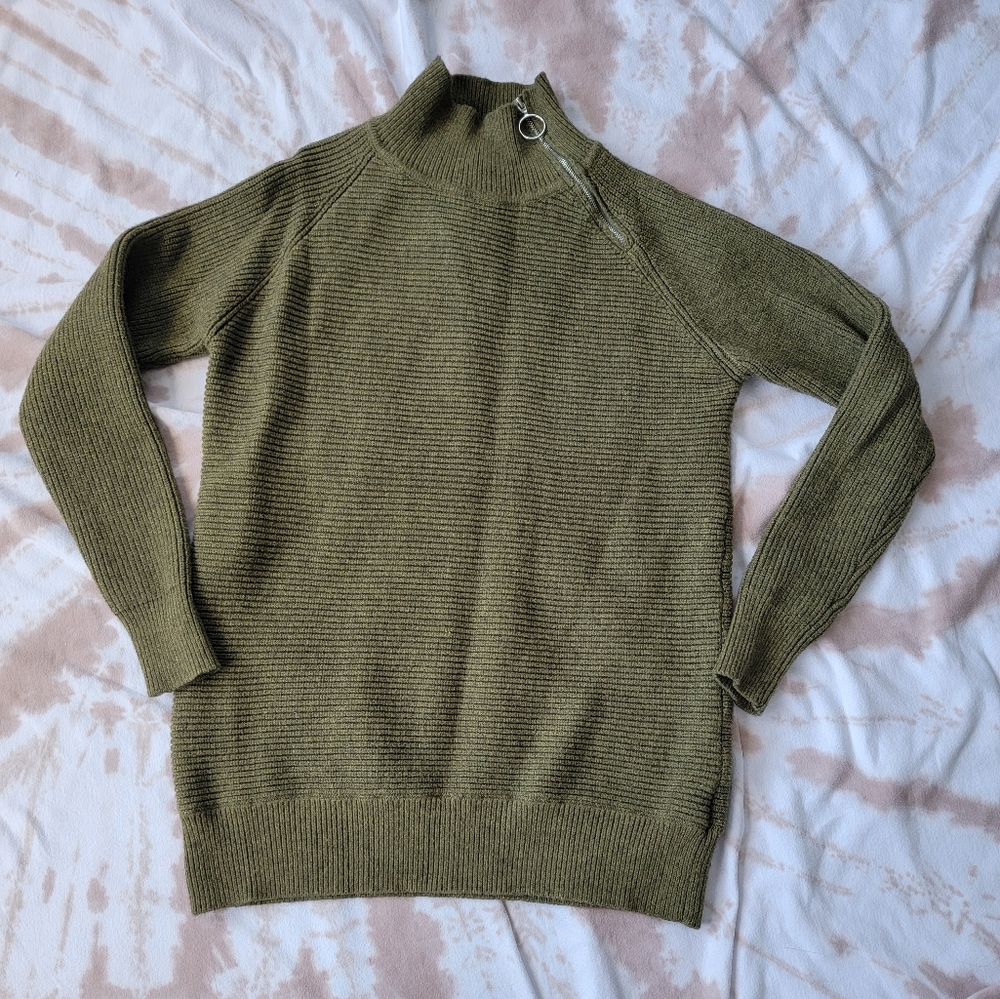 Olive Green Sweater